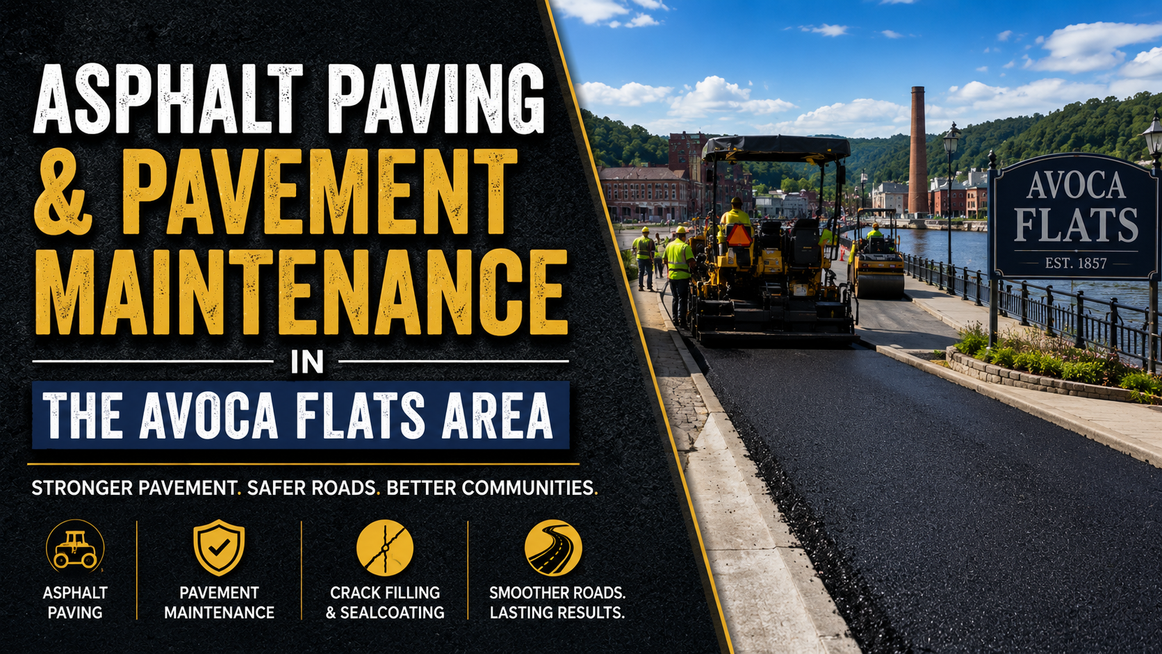 Asphalt Paving and Pavement Maintenance in the Avoca Flats Area